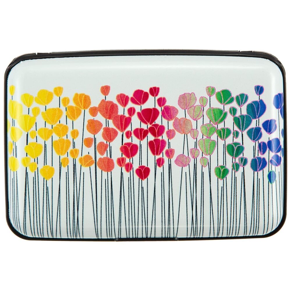 9049 Credit Card Holder, Metal Card Wallet RFID Blocking Mini Slim Aluminum